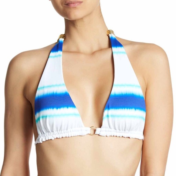 🌊🆕 Beach Bunny ✪ Bikini Halter Top ✪ Tie Dye - Picture 2 of 8